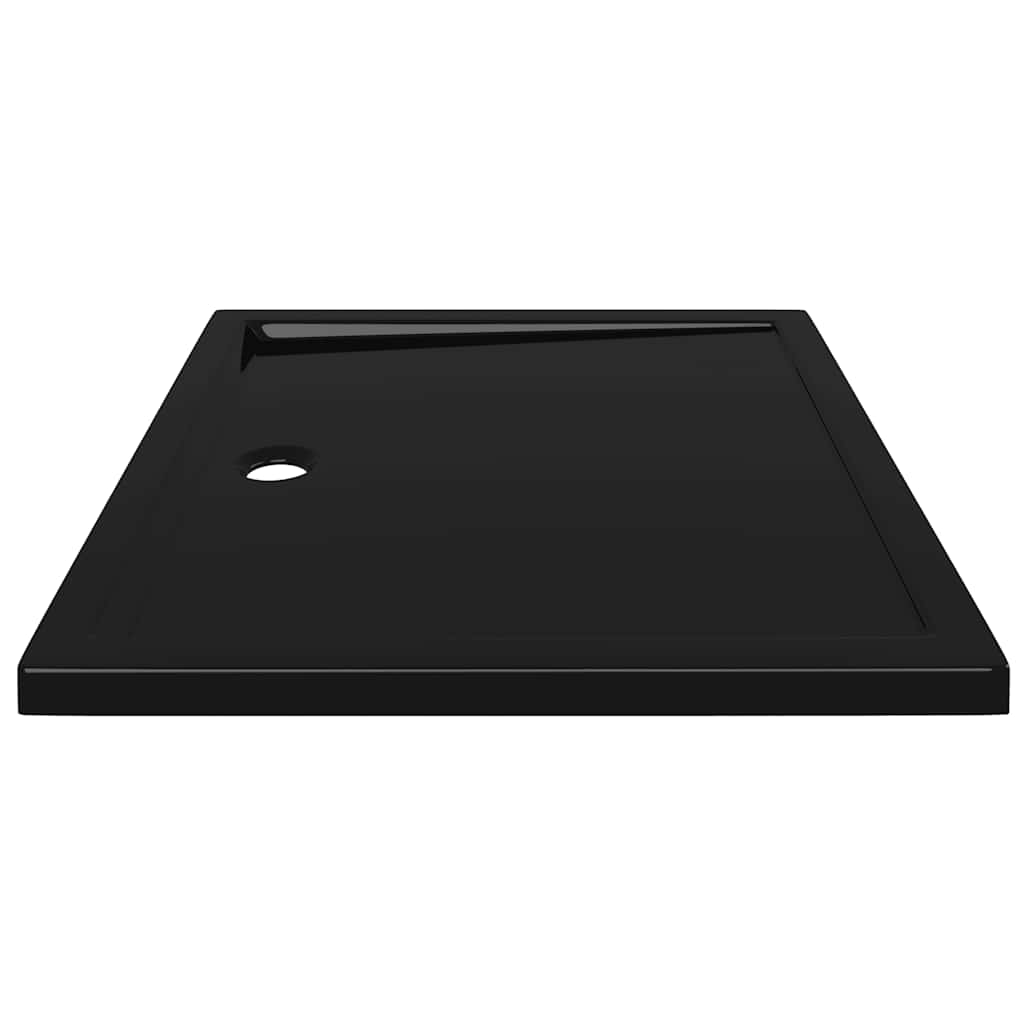 vidaXL Cădiță de duș dreptunghiulară din ABS, negru, 80x90 cm vidaXL Cădiță de duș dreptunghiulară din ABS, negru, 80x90 cm
