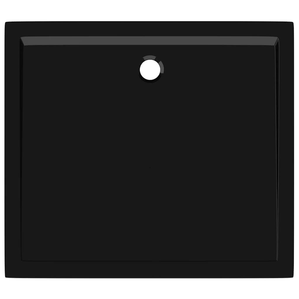 vidaXL Cădiță de duș dreptunghiulară din ABS, negru, 80x90 cm vidaXL Cădiță de duș dreptunghiulară din ABS, negru, 80x90 cm
