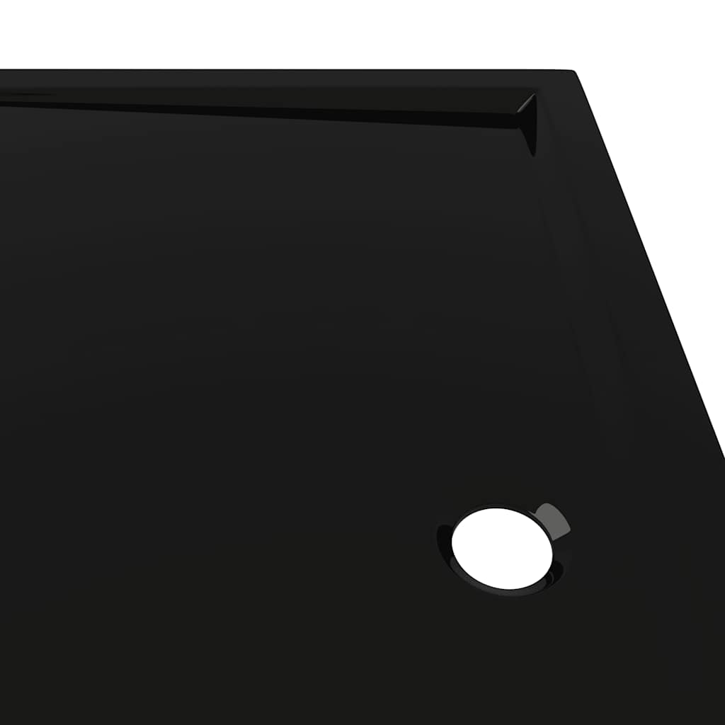 vidaXL Cădiță de duș dreptunghiulară din ABS, negru, 80x90 cm vidaXL Cădiță de duș dreptunghiulară din ABS, negru, 80x90 cm