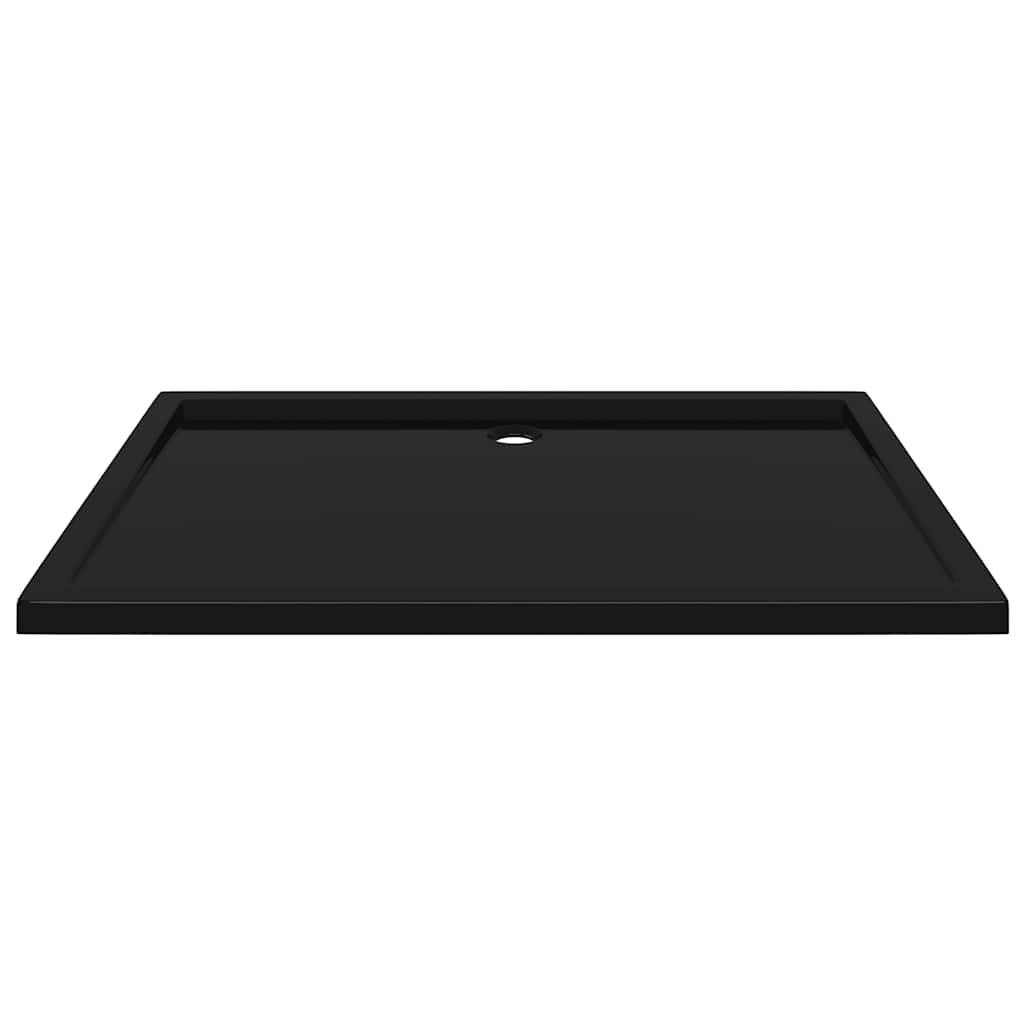 vidaXL Cădiță de duș dreptunghiulară din ABS, negru, 80x120 cm vidaXL Cădiță de duș dreptunghiulară din ABS, negru, 80x120 cm
