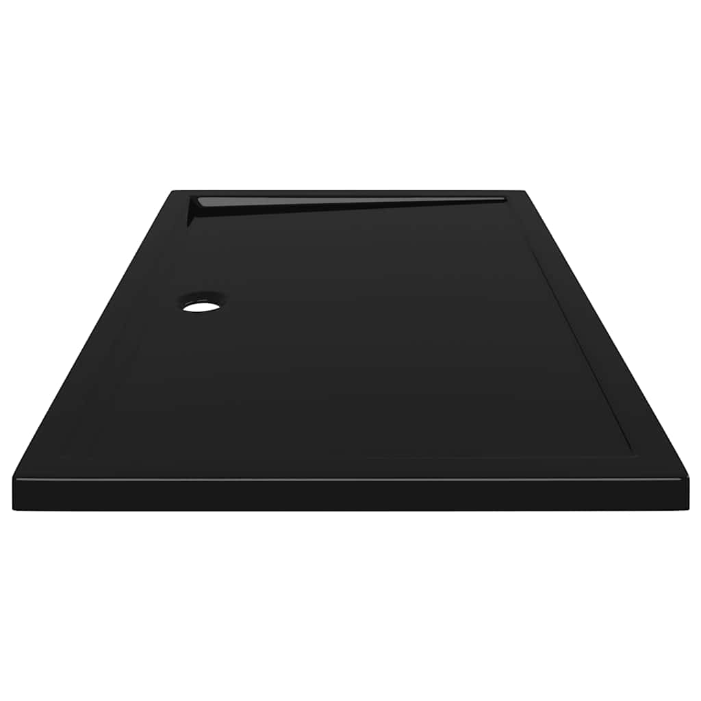 vidaXL Cădiță de duș dreptunghiulară din ABS, negru, 80x120 cm vidaXL Cădiță de duș dreptunghiulară din ABS, negru, 80x120 cm