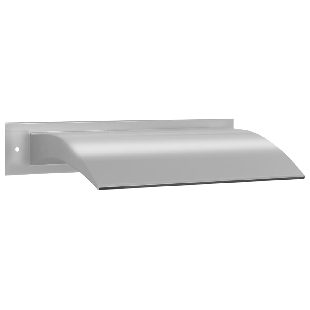 vidaXL Fântână de piscină, argintiu, 45x9x26 cm, oțel inoxidabil vidaXL Fântână de piscină, argintiu, 45x9x26 cm, oțel inoxidabil