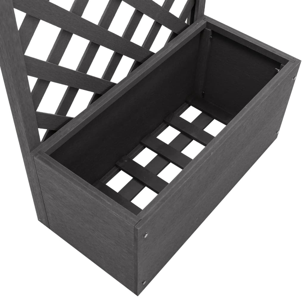 vidaXL Jardinieră cu spalier, 65x30x135 cm, WPC vidaXL Jardinieră cu spalier, 65x30x135 cm, WPC