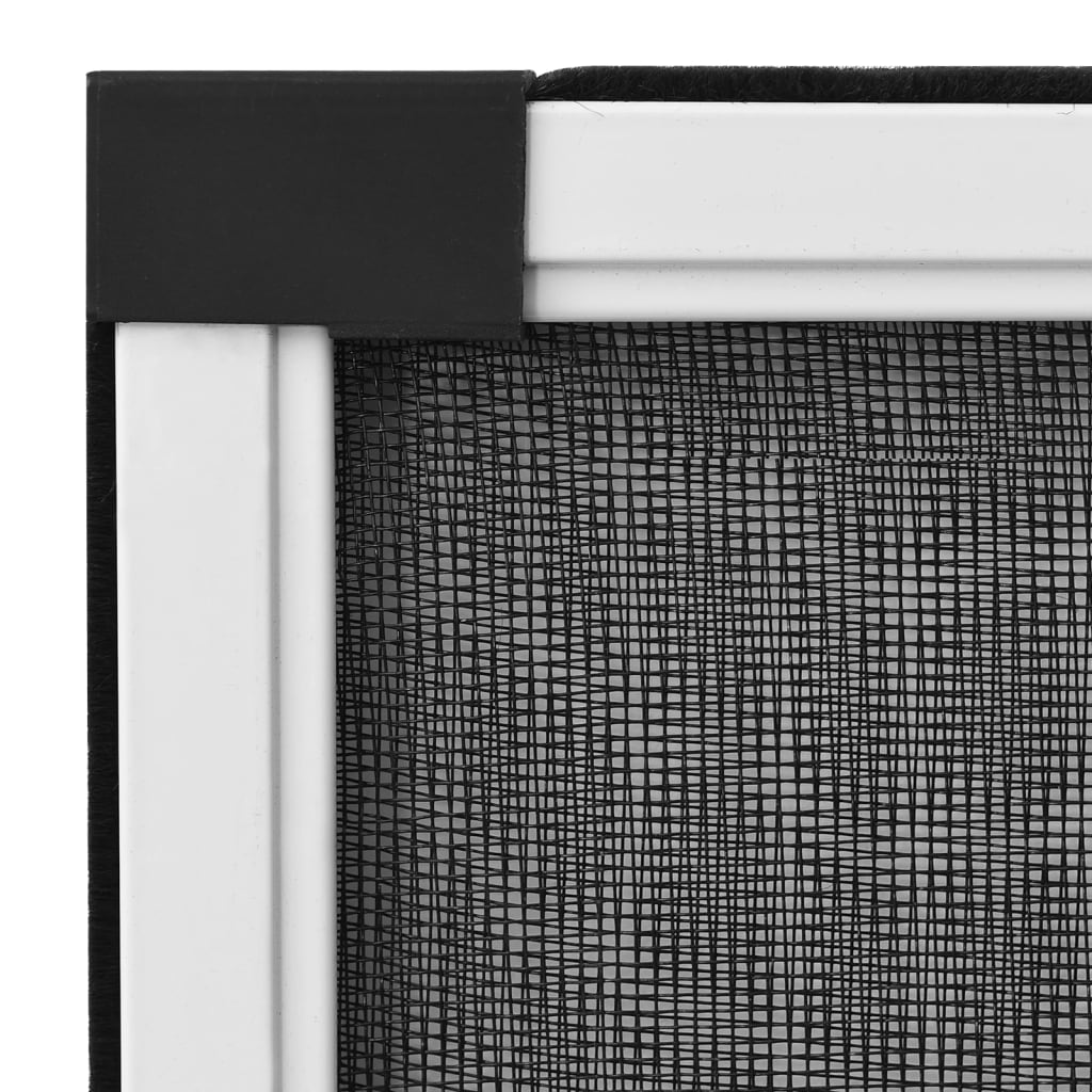 vidaXL Plasă insecte extensibilă pentru ferestre, alb, (75-143)x50 cm vidaXL Plasă insecte extensibilă pentru ferestre, alb, (75-143)x50 cm