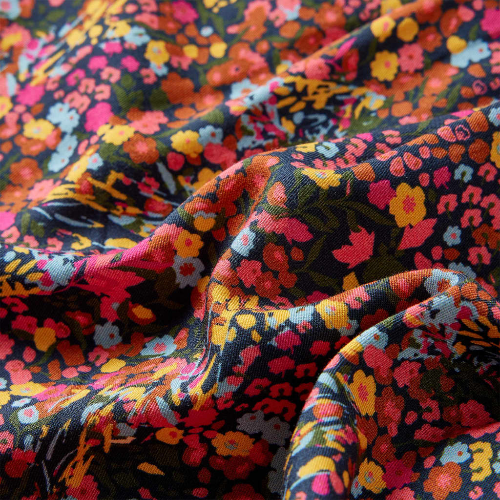 Rochie pentru copii cu mâneci lungi, multicolor, 140