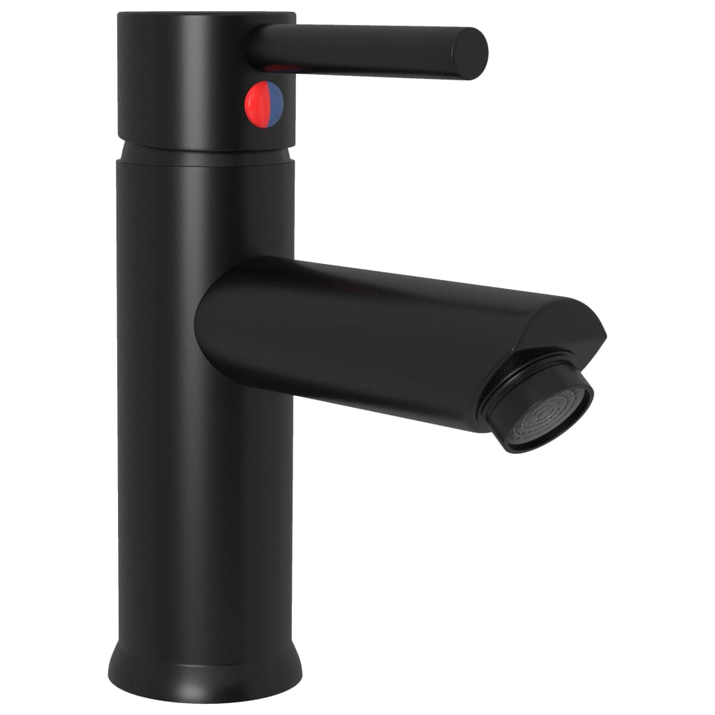 vidaXL Robinet chiuvetă de baie, negru, 130x176 mm vidaXL Robinet chiuvetă de baie, negru, 130x176 mm