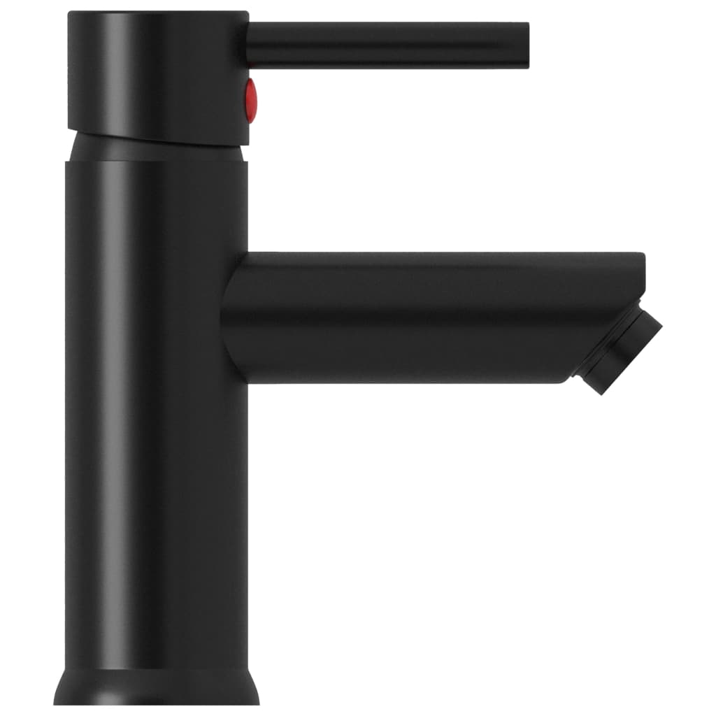 vidaXL Robinet chiuvetă de baie, negru, 130x176 mm vidaXL Robinet chiuvetă de baie, negru, 130x176 mm