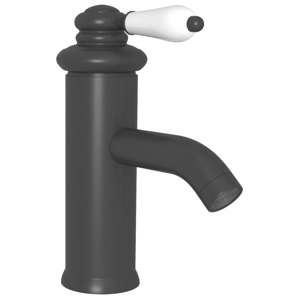 vidaXL Robinet chiuvetă de baie, gri, 130x180 mm vidaXL Robinet chiuvetă de baie, gri, 130x180 mm
