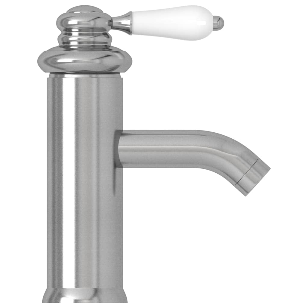 vidaXL Robinet chiuvetă de baie, argintiu, 130x180 mm vidaXL Robinet chiuvetă de baie, argintiu, 130x180 mm