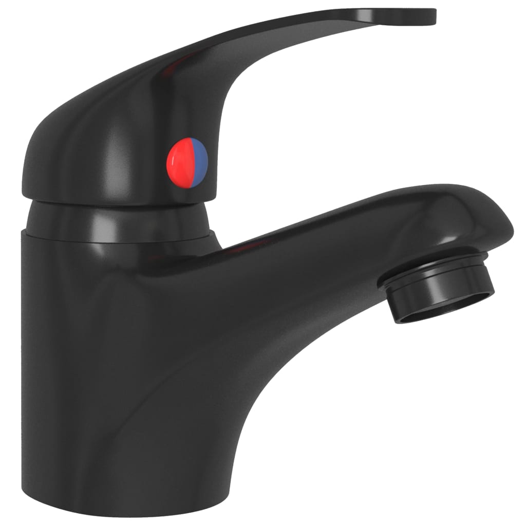 vidaXL Baterie mixer de chiuvetă, negru, 13x10 cm vidaXL Baterie mixer de chiuvetă, negru, 13x10 cm