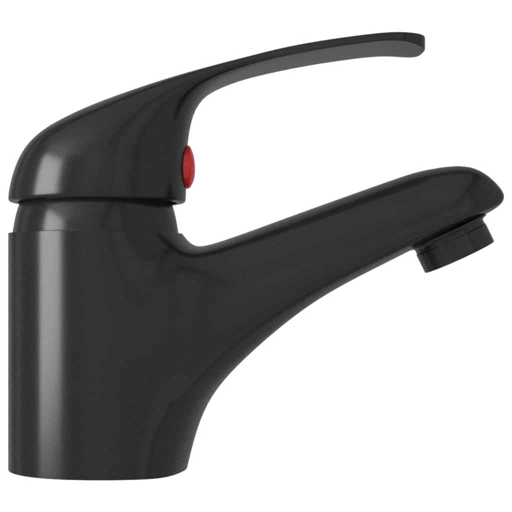 vidaXL Baterie mixer de chiuvetă, negru, 13x10 cm vidaXL Baterie mixer de chiuvetă, negru, 13x10 cm