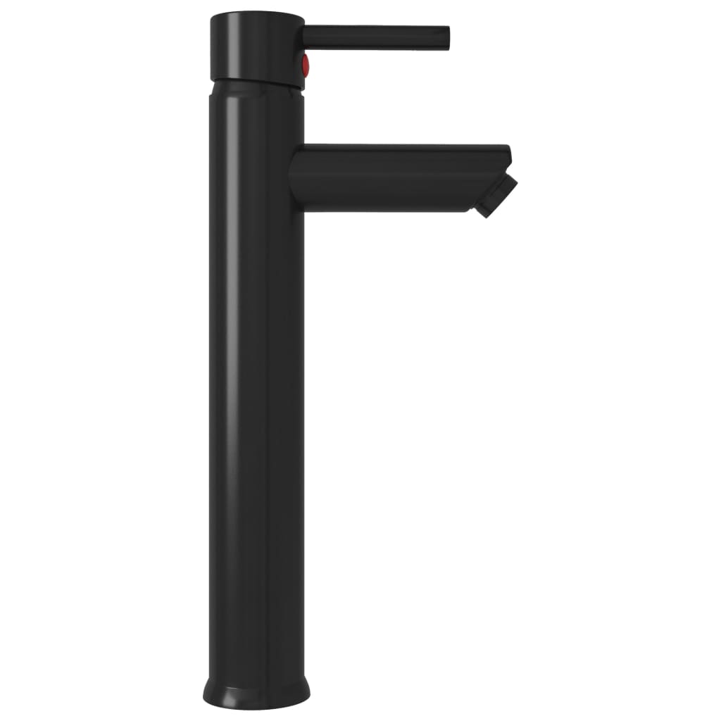 vidaXL Baterie mixer de baie, negru, 12x30 cm vidaXL Baterie mixer de baie, negru, 12x30 cm