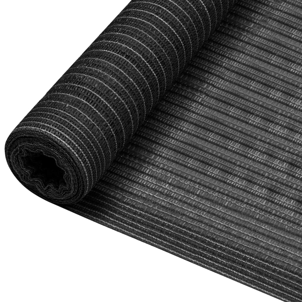 vidaXL Plasă protecție intimitate, antracit, 1,2x50 m, HDPE, 75 g/m² vidaXL Plasă protecție intimitate, antracit, 1,2x50 m, HDPE, 75 g/m²