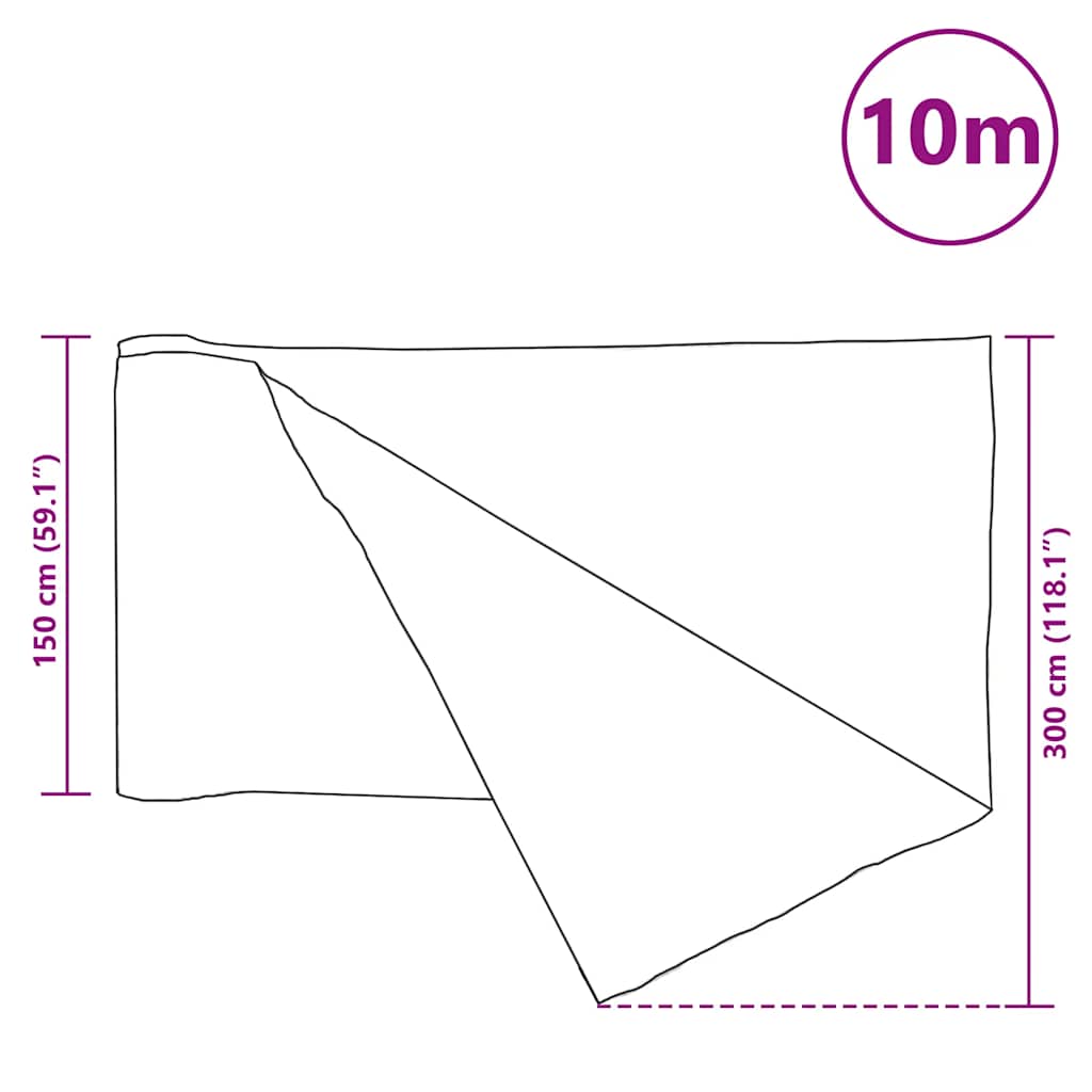 vidaXL Plasă protecție intimitate, antracit, 1,5x10 m, HDPE, 75 g/m² vidaXL Plasă protecție intimitate, antracit, 1,5x10 m, HDPE, 75 g/m²