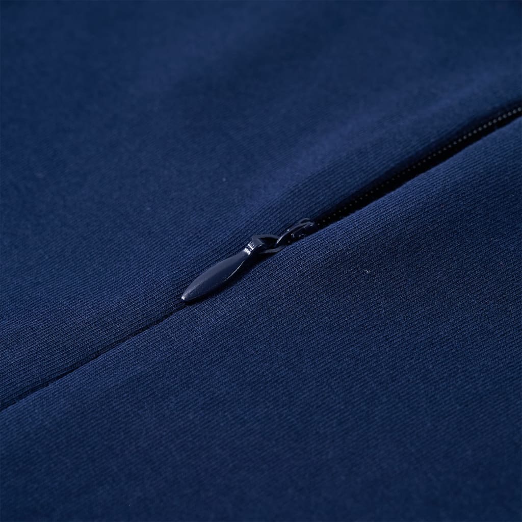 Rochie cu mâneci lungi pentru copii, bleumarin, 92