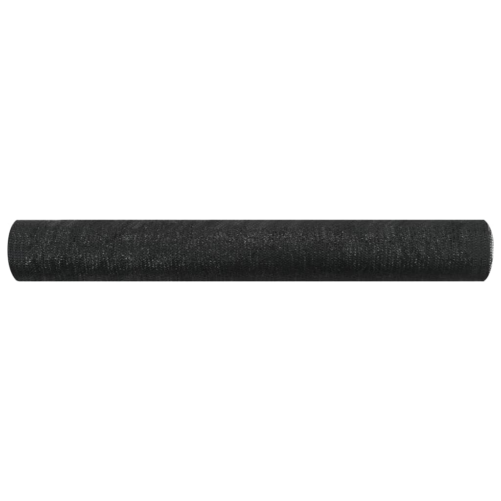 vidaXL Plasă protecție intimitate, negru, 3,6x10 m, HDPE, 75 g/m² vidaXL Plasă protecție intimitate, negru, 3,6x10 m, HDPE, 75 g/m²