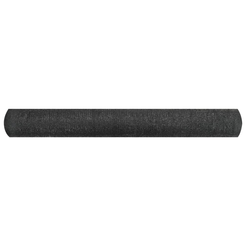 vidaXL Plasă protecție intimitate, negru, 2x10 m, HDPE, 150 g/m² vidaXL Plasă protecție intimitate, negru, 2x10 m, HDPE, 150 g/m²