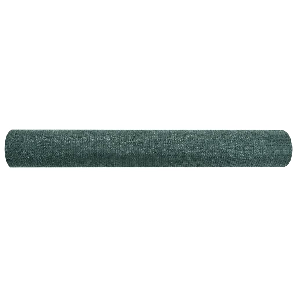 vidaXL Plasă pentru intimitate, verde, 1,2x10 m, HDPE, 75 g/m²