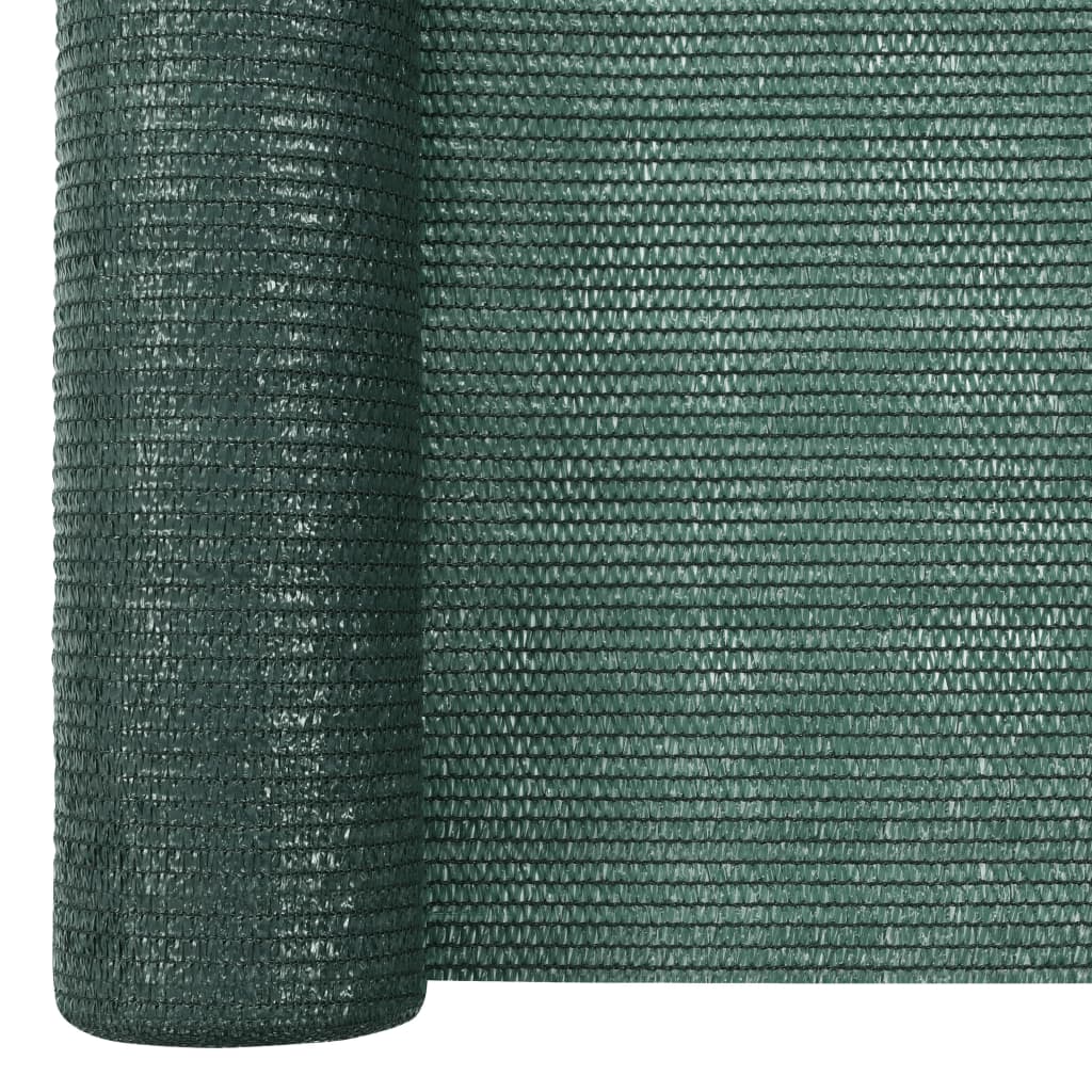 vidaXL Plasă protecție intimitate, verde, 1,5x25 m, HDPE, 75 g/m²