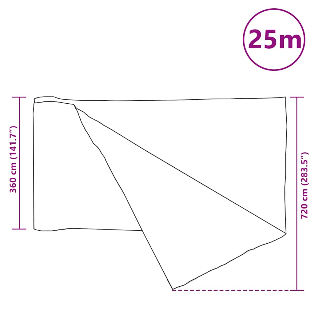 vidaXL Plasă protecție intimitate, 3,6x25 m, verde, 150 g/m², HDPE vidaXL Plasă protecție intimitate, 3,6x25 m, verde, 150 g/m², HDPE