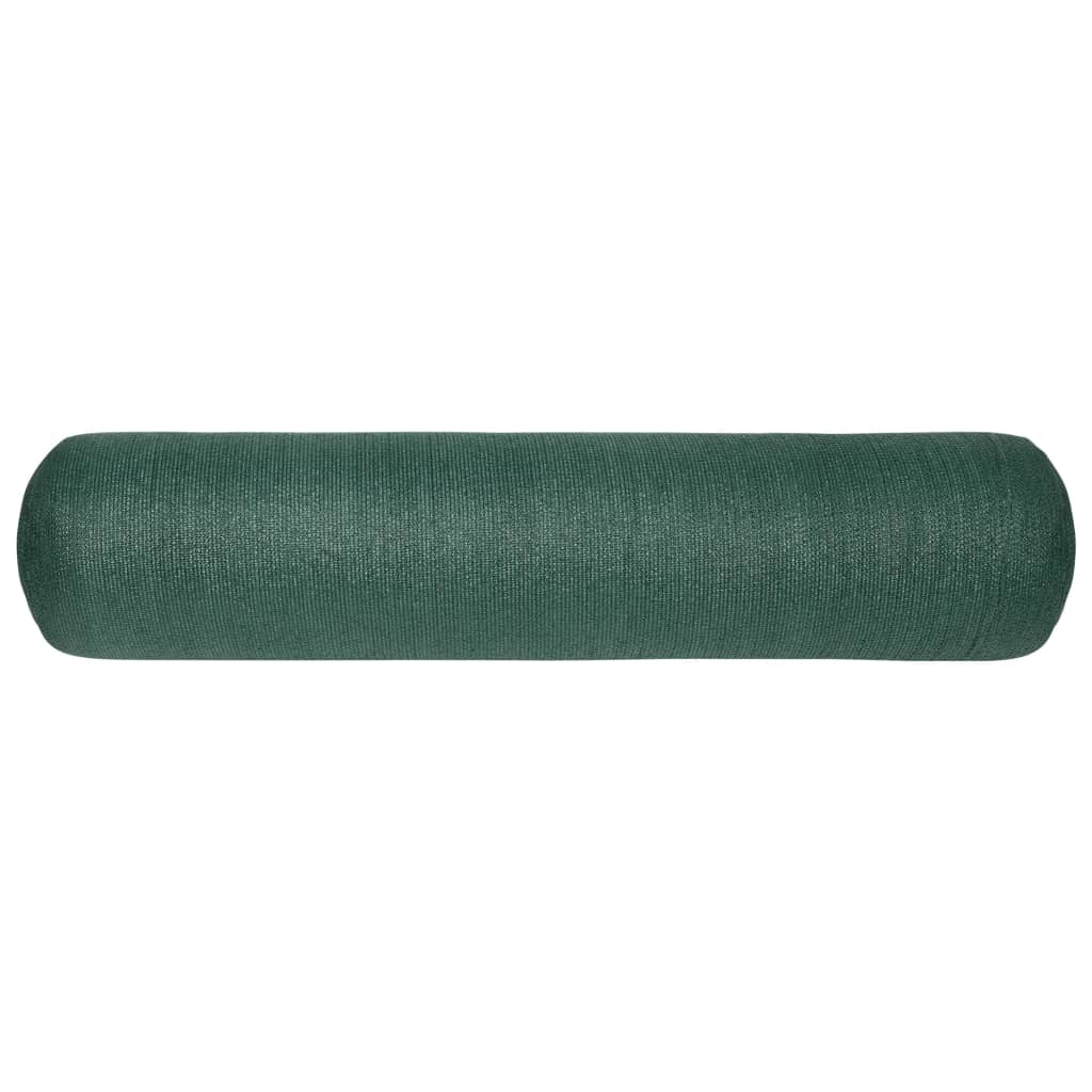 vidaXL Plasă pentru intimitate, verde, 1,2x10 m, HDPE, 195 g/m²