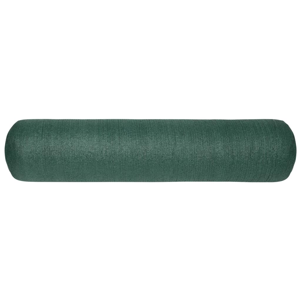 vidaXL Plasă pentru intimitate, verde, 2x25 m, HDPE, 195 g/m²