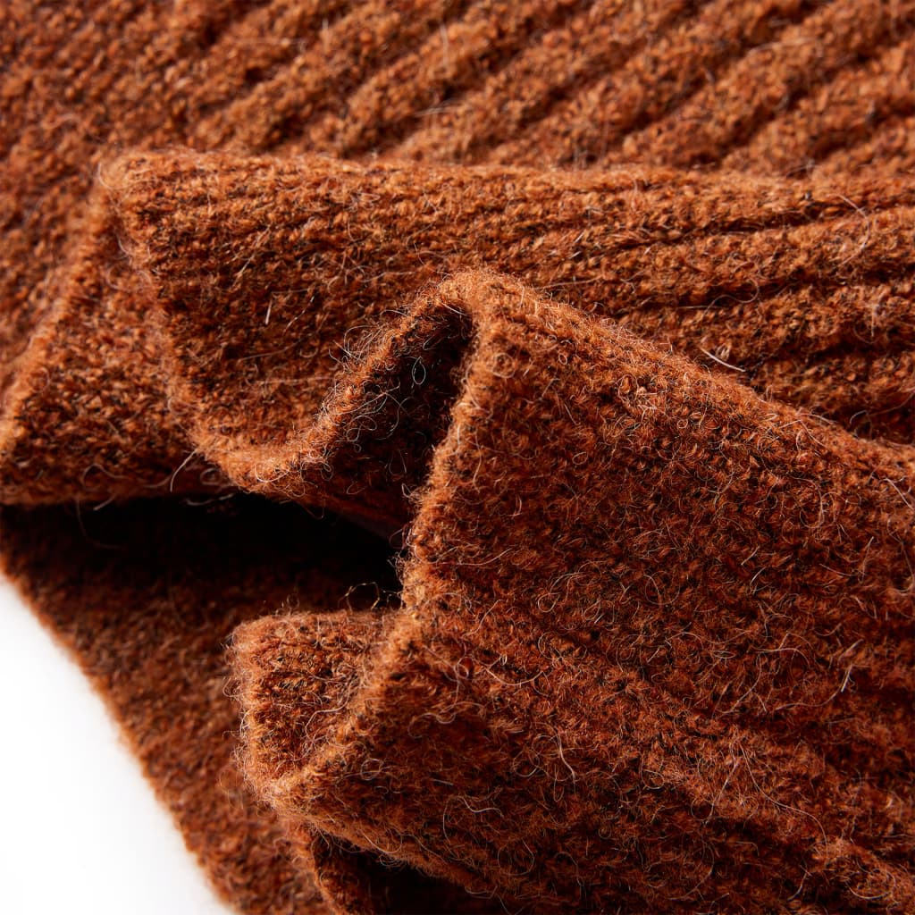 Cardigan tricotat pentru copii, coniac, 92
