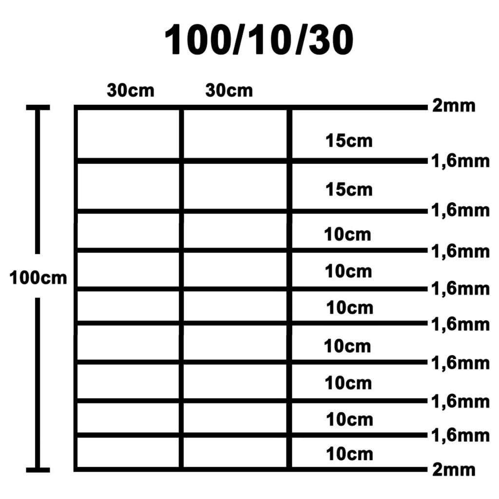 vidaXL Gard de grădină, argintiu, 50x1 m, oțel galvanizat vidaXL Gard de grădină, argintiu, 50x1 m, oțel galvanizat