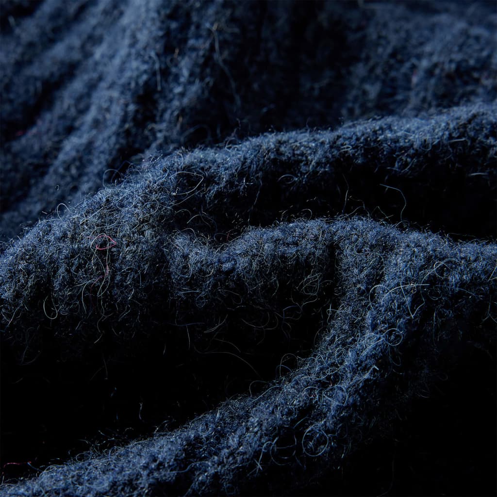 Cardigan pentru copii tricotat, bleumarin, 92