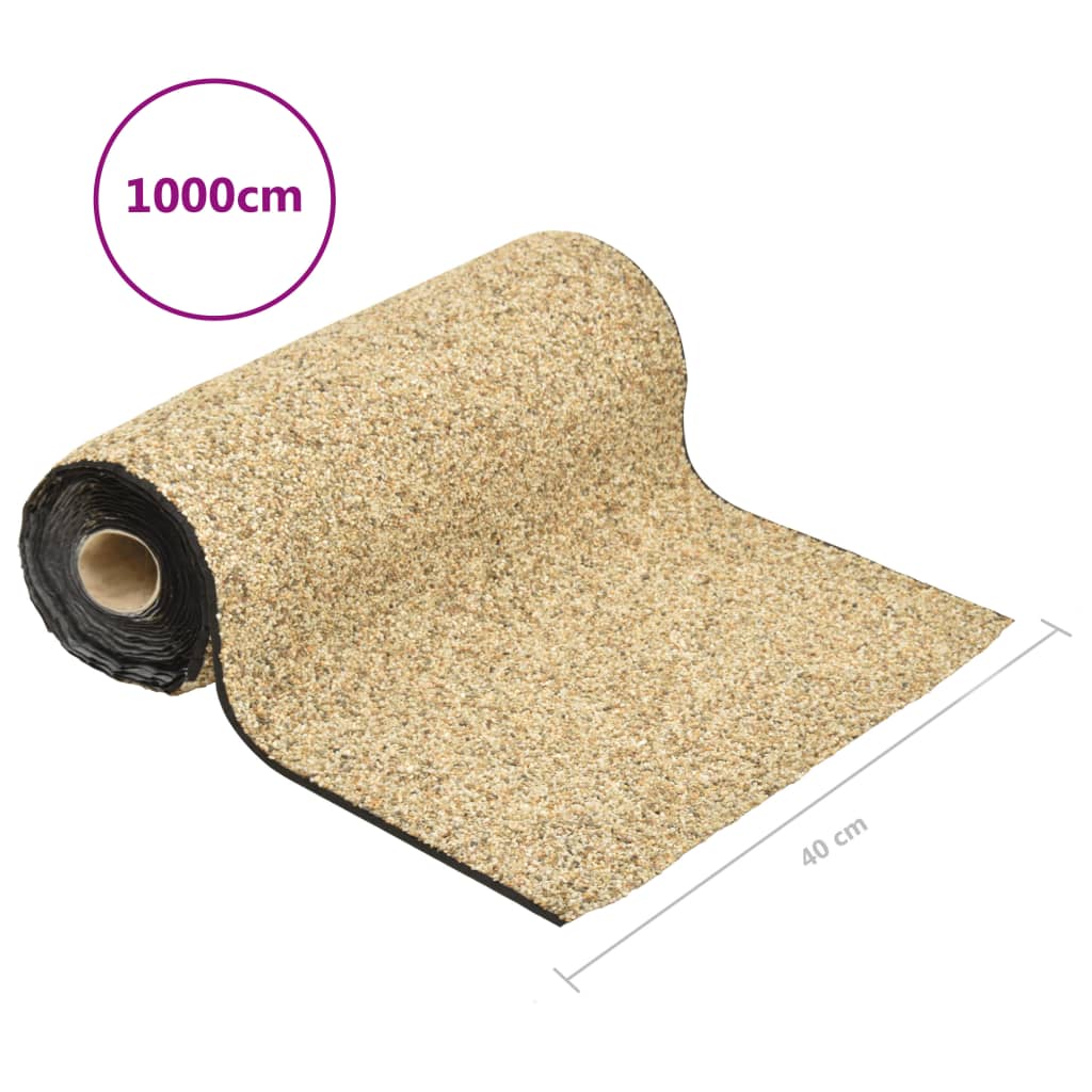 vidaXL Căptușeală de piatră, nisipiu natural, 1000 x 40 cm vidaXL Căptușeală de piatră, nisipiu natural, 1000 x 40 cm