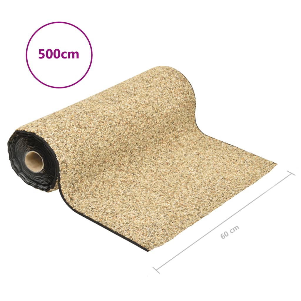 vidaXL Căptușeală de piatră, nisipiu natural, 500 x 60 cm vidaXL Căptușeală de piatră, nisipiu natural, 500 x 60 cm