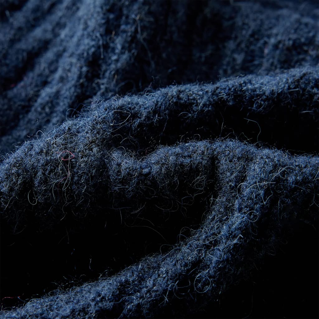 Cardigan pentru copii tricotat, bleumarin, 116