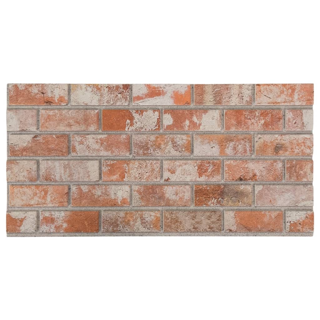 vidaXL Panouri de perete 3D, model cărămidă, roșu, 10 buc., EPS vidaXL Panouri de perete 3D, model cărămidă, roșu, 10 buc., EPS