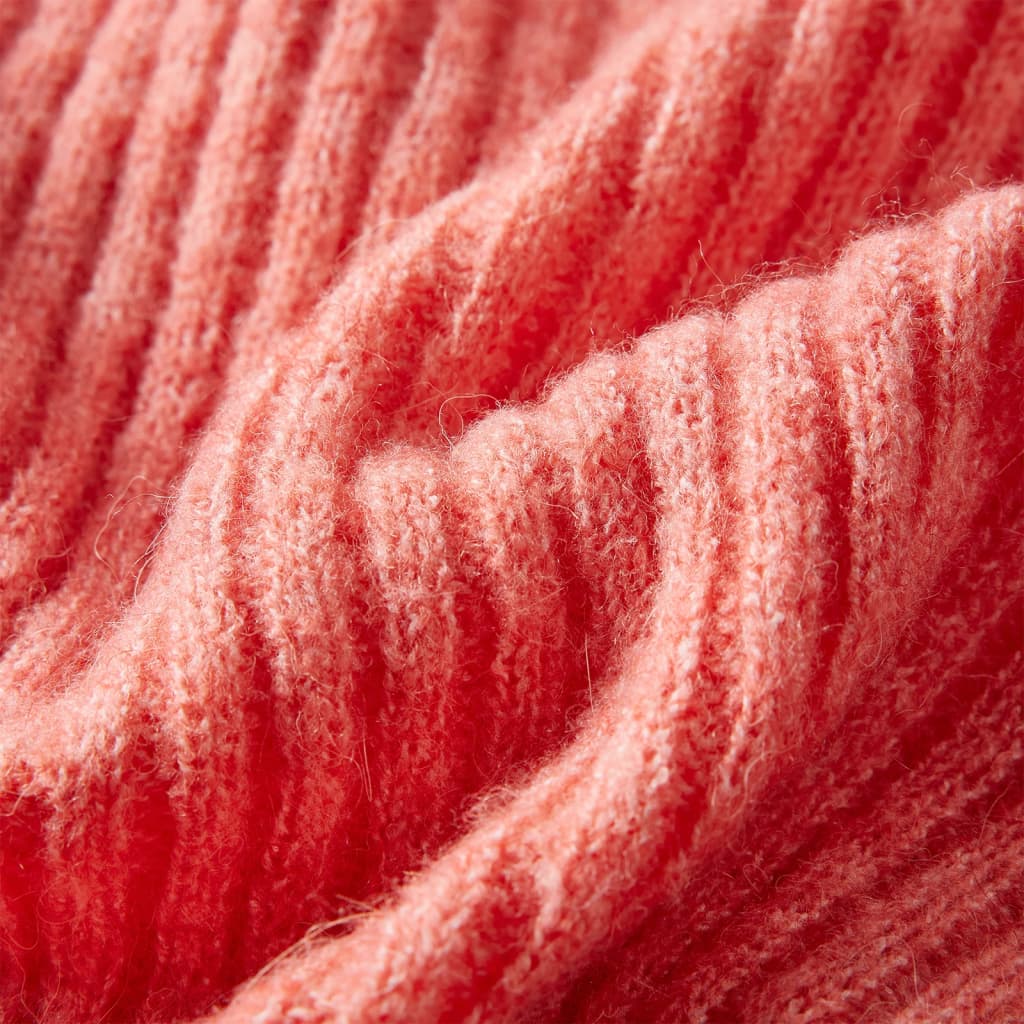 Cardigan tricotat pentru copii, roz mediu, 128