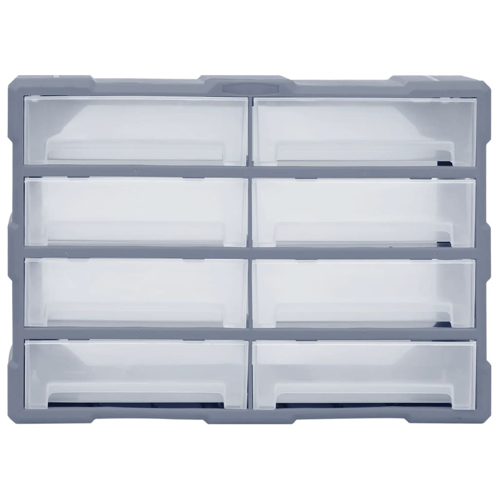 vidaXL Organizator cu 8 sertare mari, 52x16x37 cm vidaXL Organizator cu 8 sertare mari, 52x16x37 cm