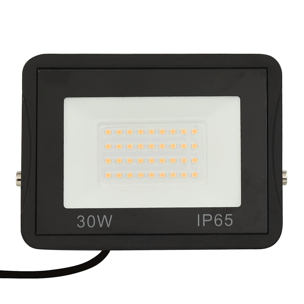 vidaXL Proiectoare cu LED, 30 W, 2 buc., alb cald vidaXL Proiectoare cu LED, 30 W, 2 buc., alb cald