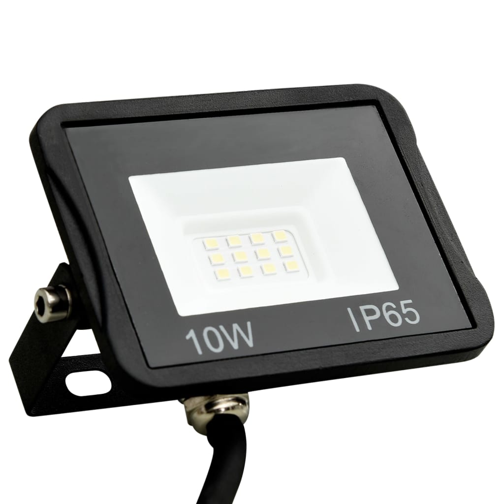 vidaXL Proiector cu LED, 10 W, alb rece