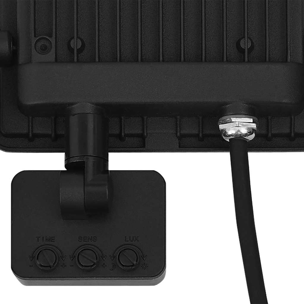 vidaXL Proiector LED cu senzor, 30 W, alb cald