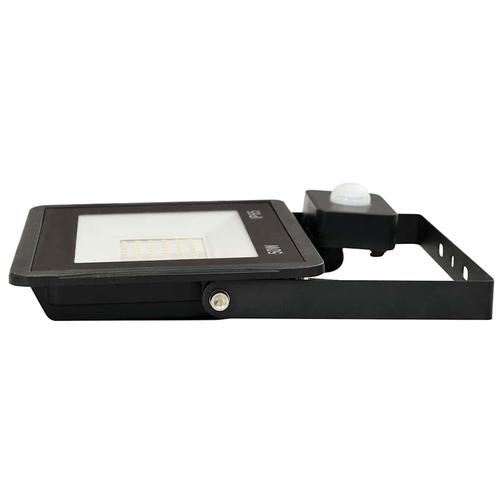 vidaXL Proiector LED cu senzor, 50 W, alb rece vidaXL Proiector LED cu senzor, 50 W, alb rece
