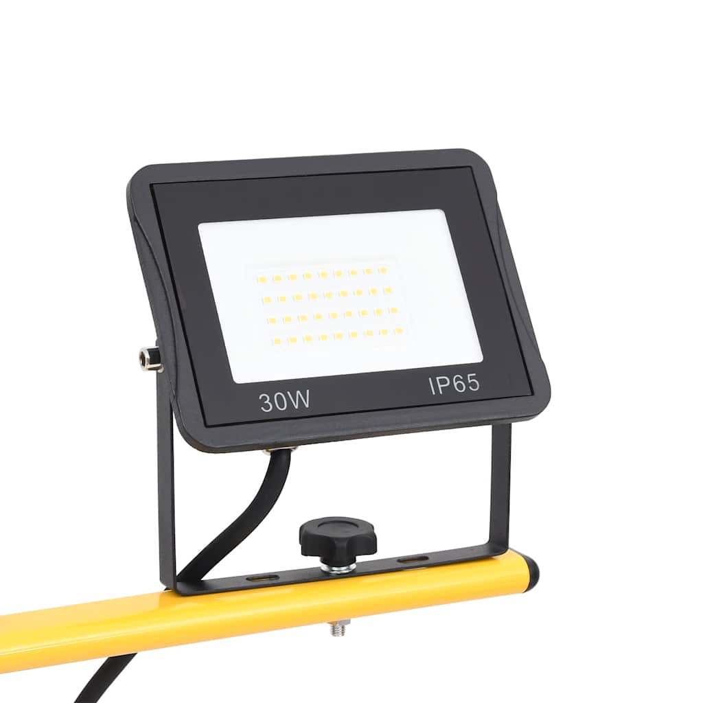 vidaXL Proiector cu LED și trepied, 2x30 W, alb rece