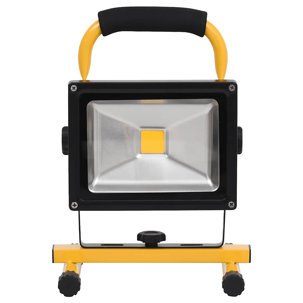 vidaXL Reflector cu LED reîncărcabil cu mâner, 30 W, alb rece