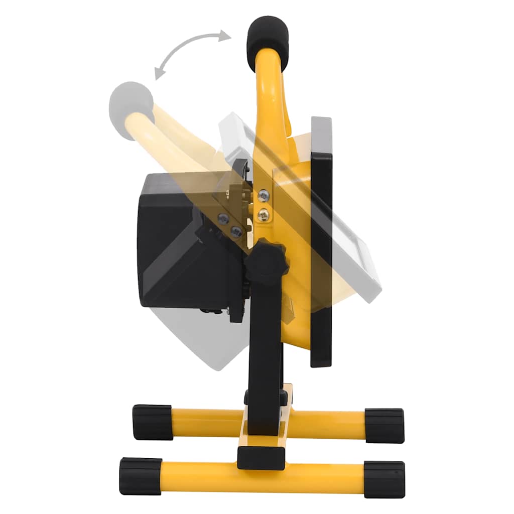 vidaXL Reflector cu LED reîncărcabil cu mâner, 30 W, alb rece