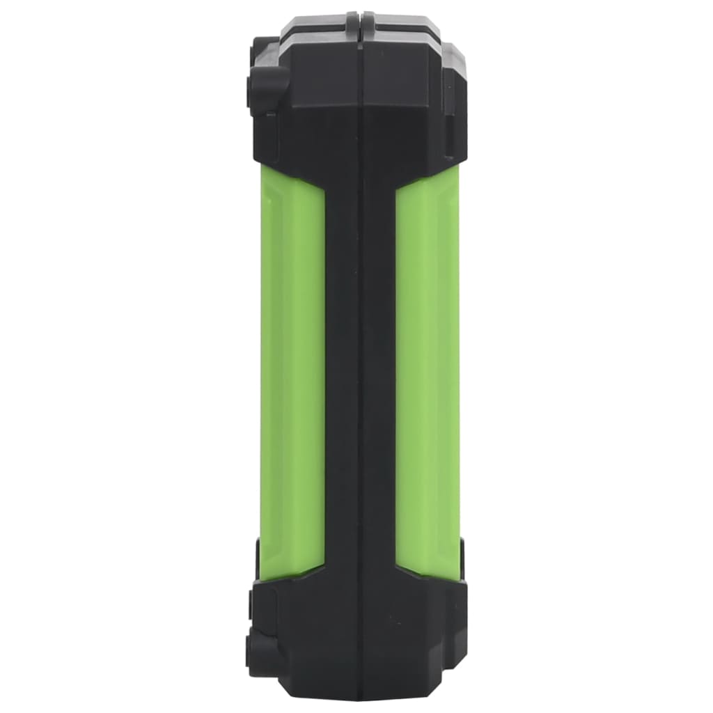 vidaXL Reflector portabil cu LED și energie solară, 7 W, alb rece