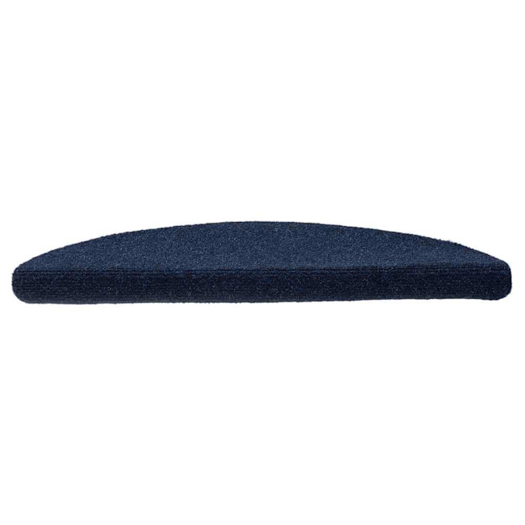vidaXL Covorașe autoadezive pentru scări, 5 buc., 56x17x3 cm, semirotunde, bleumarin vidaXL Covorașe autoadezive pentru scări, 5 buc., 56x17x3 cm, semirotunde, bleumarin