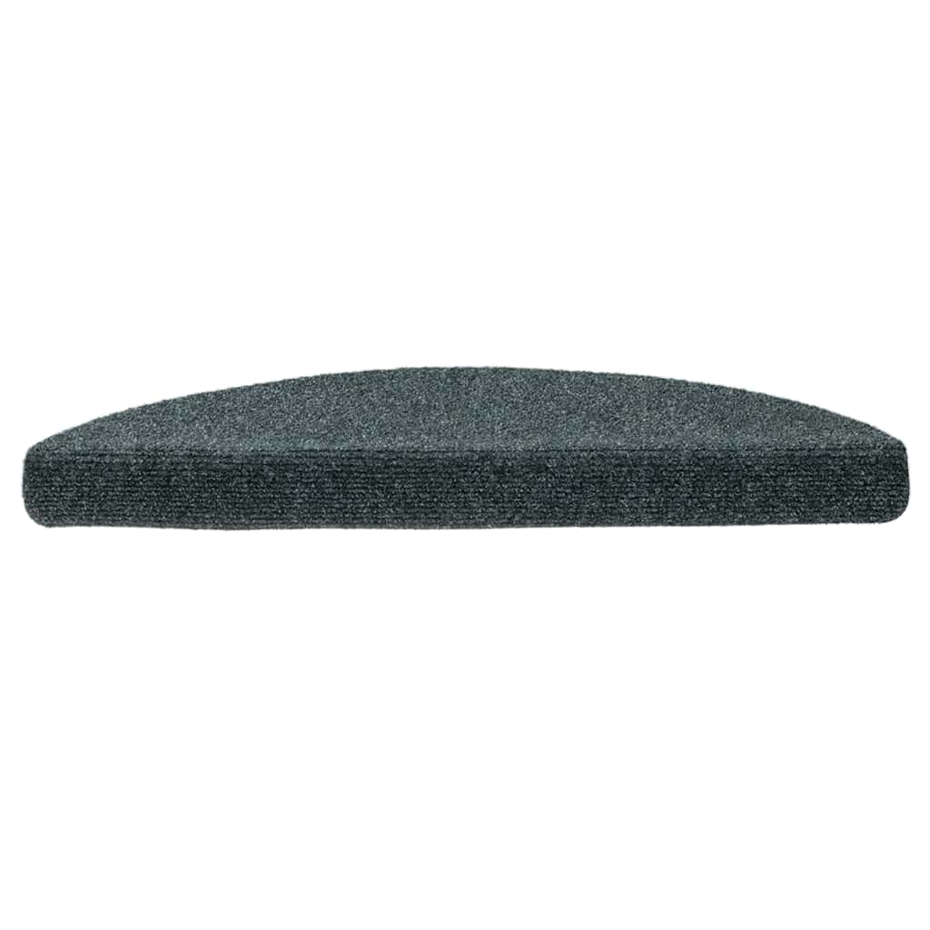 vidaXL Covorașe autoadezive pentru scări, 10 buc., 56x17x3 cm, semirotunde, verzi vidaXL Covorașe autoadezive pentru scări, 10 buc., 56x17x3 cm, semirotunde, verzi