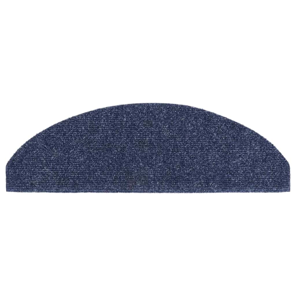 vidaXL Covorașe autoadezive pentru scări, 5 buc., 65x21x4 cm, albastru, semirotunde, mari vidaXL Covorașe autoadezive pentru scări, 5 buc., 65x21x4 cm, albastru, semirotunde, mari