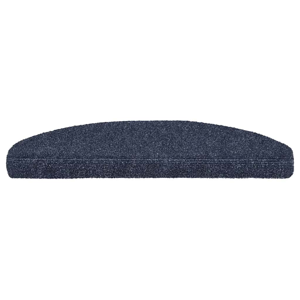 vidaXL Covorașe autoadezive pentru scări, 10 buc., 65x21x4 cm, albastru, semirotunde, mari vidaXL Covorașe autoadezive pentru scări, 10 buc., 65x21x4 cm, albastru, semirotunde, mari