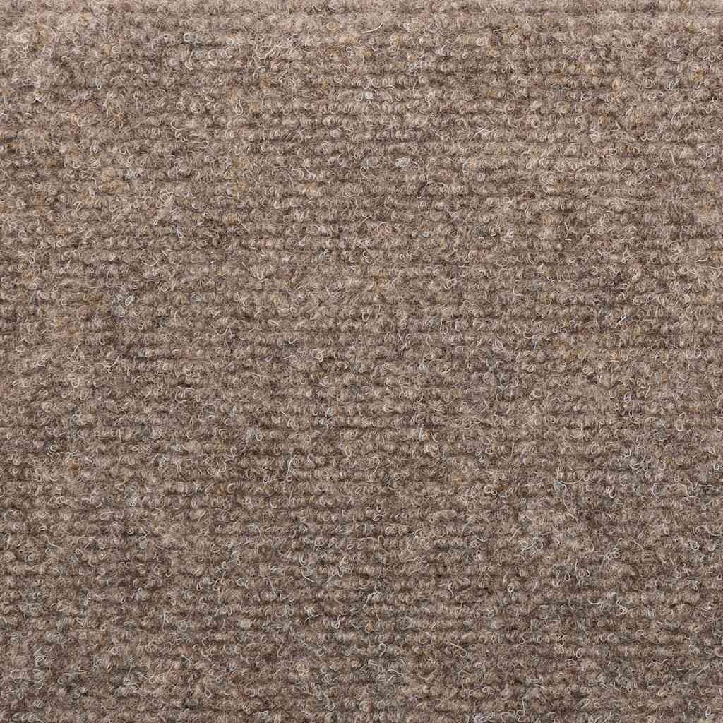 vidaXL Covorașe autoadezive pentru scări, 5 buc., 65x21x4 cm, bej, semirotunde, mari