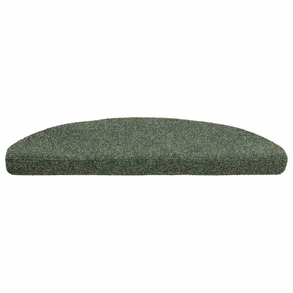 vidaXL Covorașe autoadezive pentru scări, 5 buc., 65x21x4 cm, verde, semirotunde, mari vidaXL Covorașe autoadezive pentru scări, 5 buc., 65x21x4 cm, verde, semirotunde, mari