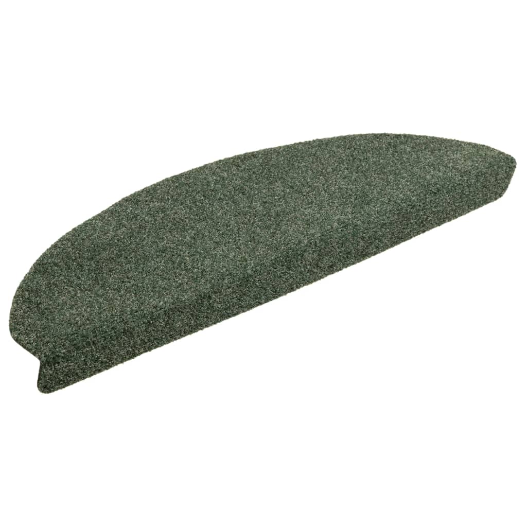 vidaXL Covorașe autoadezive pentru scări, 10 buc., 65x21x4 cm, verde, semirotunde, mari vidaXL Covorașe autoadezive pentru scări, 10 buc., 65x21x4 cm, verde, semirotunde, mari